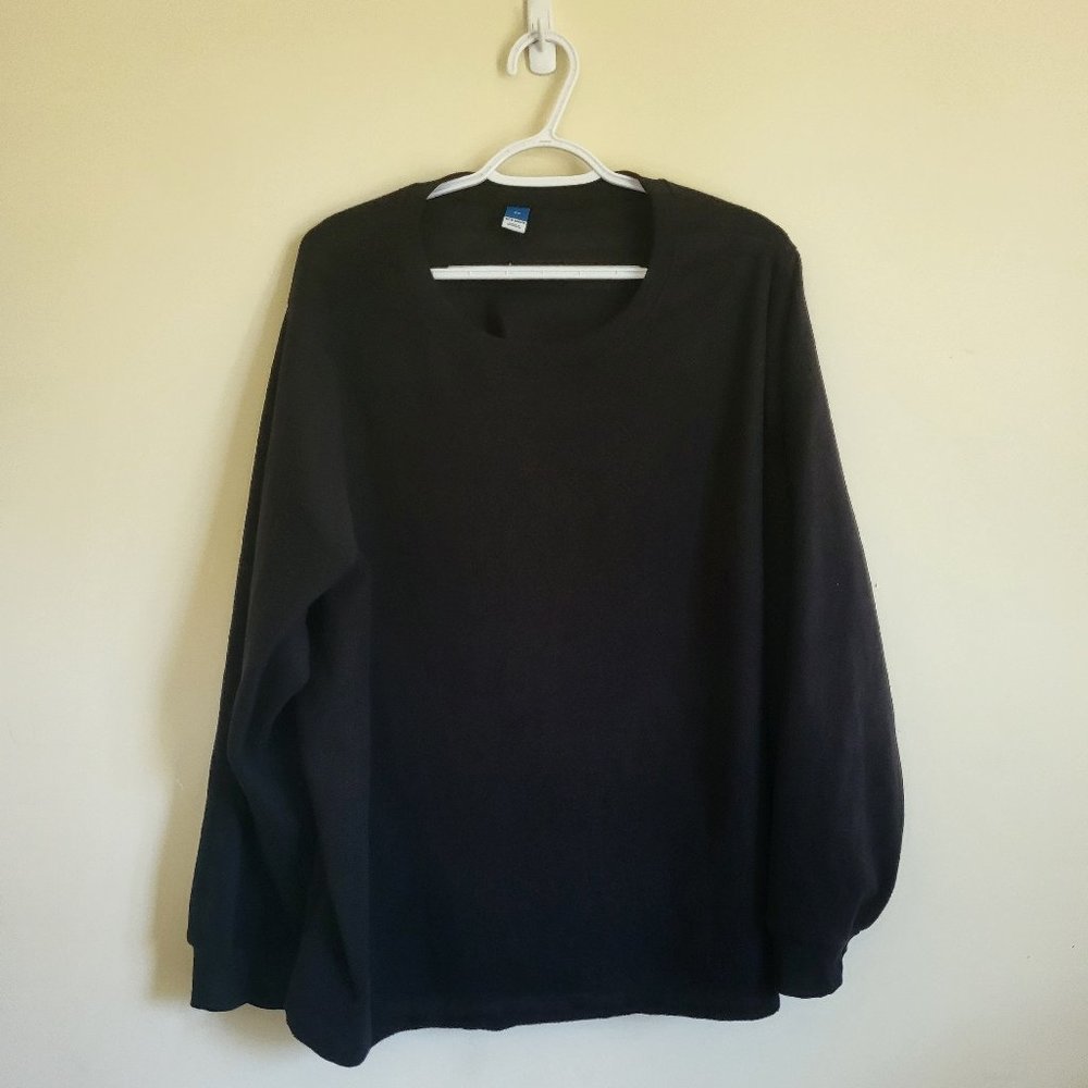 Old Navy Black Fleece Casual Sweater